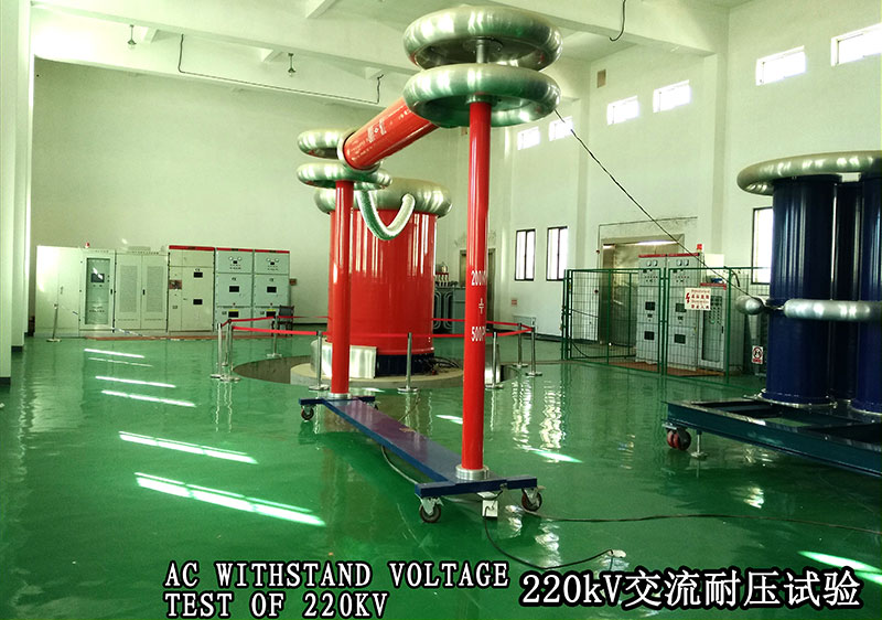 AC WITHSTAND VOLTAGE TEST OF 220KV